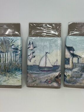 Vintage New In Pack Wall Borders Home Trends Coast Coastal Cottage Seaside 3